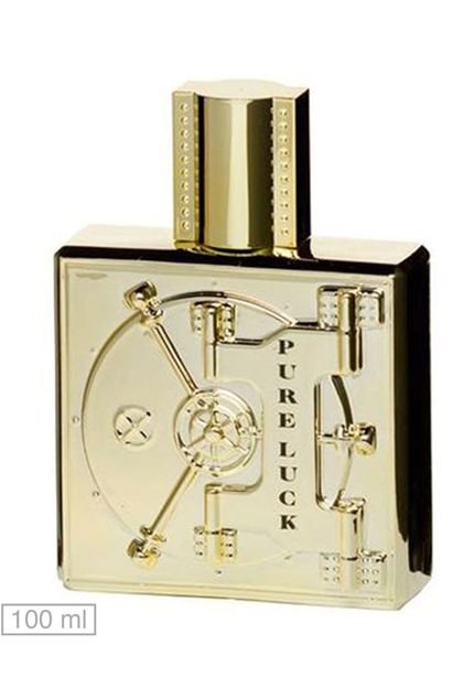 Perfume Pure Luck Coscentra 100ml Dourado - Marca Coscentra