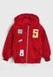 Jaqueta Plural Kids Infantil Patches Vermelho - Marca Plural Kids