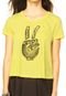 Camiseta Sommer Estampa Amarela - Marca Sommer