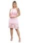 Vestido Boutelle De Festa Tubinho Renda Premium Rosa - Marca Boutelle