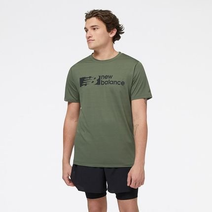 Camiseta New Balance Tenacity Graphic Masculina - Marca New Balance