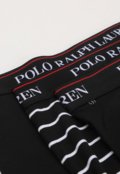 Kit 3pçs Cueca Polo Ralph Lauren Boxer Logo Preta - Marca Polo Ralph Lauren