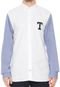 Camisa Tommy Hilfiger Reta Oxford Branca/Azul - Marca Tommy Hilfiger