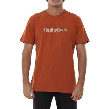 Camiseta Quiksilver Primary Colors Masculina Laranja - Marca Quiksilver