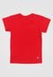 Camiseta Lacoste Kids Infantil Logo Vermelho - Marca Lacoste Kids