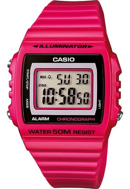 Relógio Casio W215H4AVDF Rosa - Marca Casio