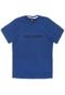 Camiseta Volcom Infantil Lettering Azul - Marca Volcom