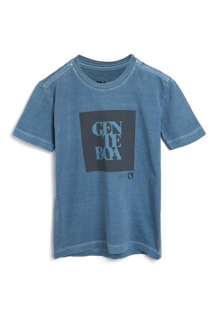 Camiseta Reserva Mini Infantil Gente Boa Azul - Marca Reserva Mini