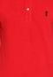 Camisa Polo Sergio K Estampada Vermelha - Marca Sergio K