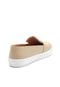 Slip On VIA UNO Tachas Bege - Marca VIA UNO