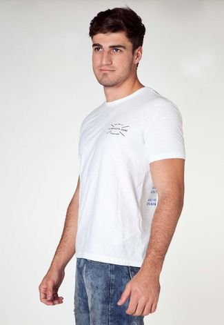 Camiseta Calvin Klein Jeans American Industry Branca