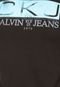 Camiseta Calvin Klein Logo Preto - Marca Calvin Klein Jeans