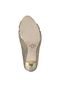 Peep Toe Textura Dourado - Marca Capodarte