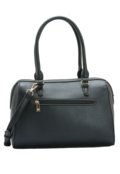 Bolsa Feminina Textura Geometrica Ombro Preto 3484465 - Marca Chenson