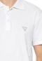 Camisa Polo Guess Reta Lisa Branca - Marca Guess