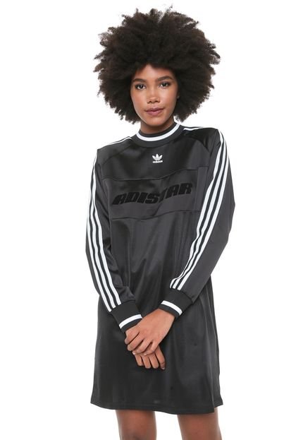 Vestido adidas Originals Curto Star Preto - Marca adidas Originals