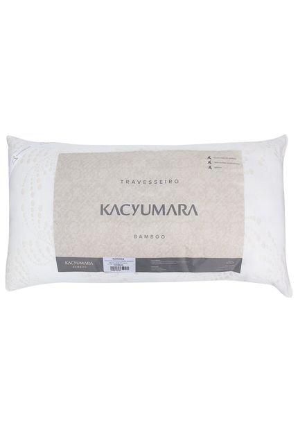 Travesseiro Kacyumara Bamboo 50X90Cm Off-White - Marca Kacyumara