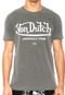 Camiseta Von Dutch  Assinatura Cinza - Marca Von Dutch 