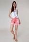 Short Jeans Mercatto Alynn Laranja - Marca Mercatto