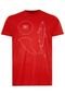 Camiseta Hang Loose Shark Vermelha - Marca Hang Loose