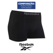 Kit C/10 Cuecas Reebok Boxer Classic Microfibra Sortido - Marca Reebok