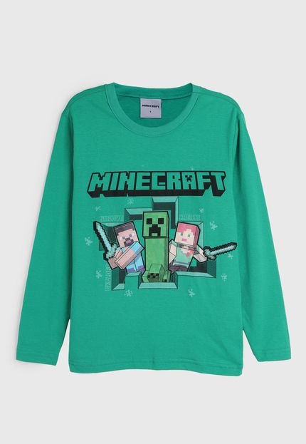 Camiseta Brandili Minecraft Verde - Marca Brandili
