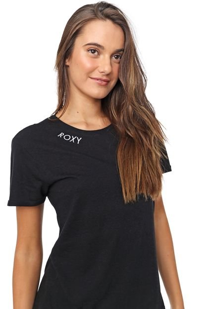 Camiseta Roxy Hapiness Preta - Marca Roxy