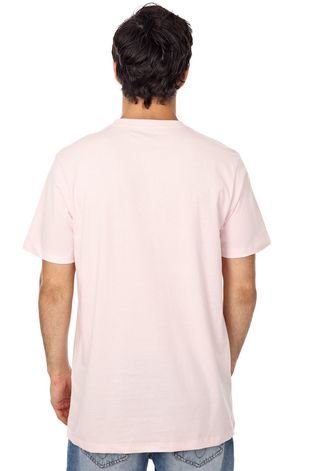 Camiseta Quiksilver Floral Rosa