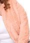 Jaqueta Bomber Secret Glam Plus Size Pelo Rosa - Marca Secret Glam Plus