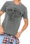 Camiseta Von Dutch Too Fast Cinza  REVERSA OP..: Modelo Divergente    - Marca Von Dutch 