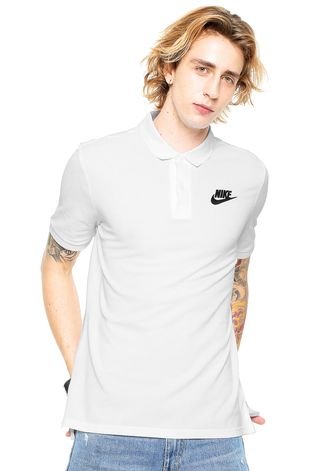 Camisa Polo Nike Sportswear Matchup Pq Branca