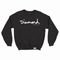 Moletom Diamond Og Script Crew Neck Preto - Marca Diamond