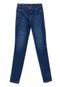 Calça Skinny Jeans Juvenil Menina Reduzy - Azul Escuro Azul - Marca Reduzy