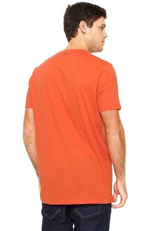 Camiseta Polo Play Bordado Laranja - Compre Agora