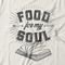 Camiseta Feminina Food For My Soul - Off White - Marca Studio Geek 