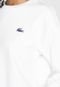 Moletom Fechado Lacoste Logo Off-White - Marca Lacoste