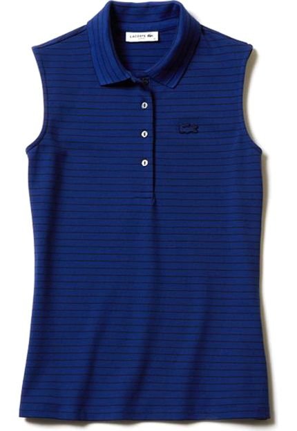 Polo Lacoste Slim Fit Azul Marinho - Marca Lacoste