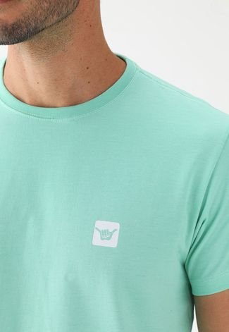 Camiseta Hang Loose Logo Verde