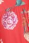 Vestido Lança Perfume Curto Floral Vermelho - Marca Lança Perfume