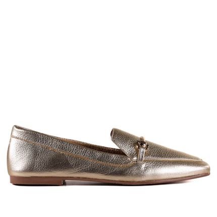 Loafer Feminino Zariff 9500019 Zariff Dourado - Marca Zariff