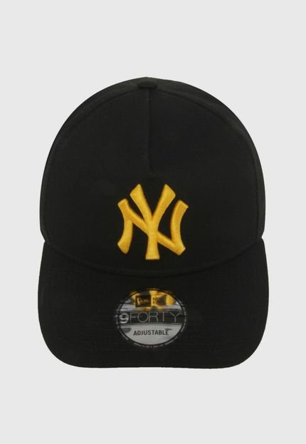 Boné New Era Snapback New York Yankees MLB Preto - Marca New Era