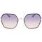 Óculos de Sol Calvin Klein 21131S 438 Azul Feminino - Marca Calvin Klein