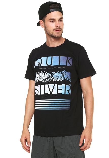 Camiseta Quiksilver Waves Preta - Marca Quiksilver