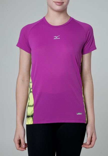 Camiseta Mizuno Run Prime Roxa - Marca Mizuno