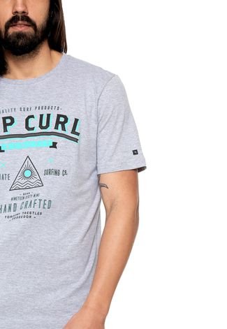 Camiseta Rip Curl Merchant Cinza