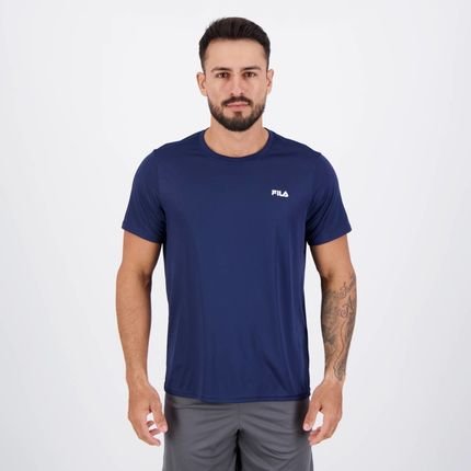 Camiseta Fila Basic Sports Polygin Marinho - Marca Fila