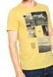 Camiseta Hering Estampada Amarela - Marca Hering