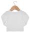 Blusa Milon Gatinhos Infantil Branca - Marca Milon