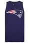 Camiseta New Era Basic Patriots Mari Azul - Marca New Era