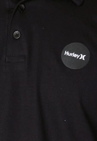 Camisa Polo Hurley Krush Preta